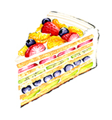 フレッシュフルーツケーキ