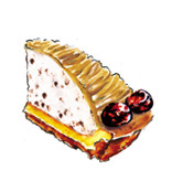 和栗のタルト