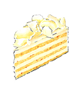 ホワイトチョコレートケーキ