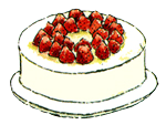 ストロベリーケーキ